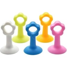 MarkEntegra Vantuzlu Geçmeli Kapı Kolu Stoper Seti (4'lü)