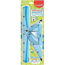 MarkEntegra 3'lü Flex Maxi Cetvel Seti - Ölçme ve Çizim Için