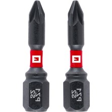 MarkEntegra Yüksek Dayanıklılıkta Çift Torsiyonlu 2 Parça Darbeli Bit Seti, 30 Mm, Pz1