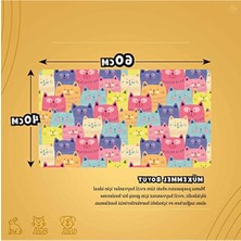 MarkEntegra Su Geçirmez Emici Evcil Hayvan Beslenme Matı (40X60 Cm)