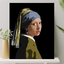 MarkEntegra Sayılarla Boyama Tuval Seti (Fırça ve Boya Dahil) 40X50 cm