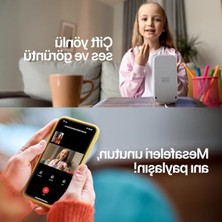 MarkEntegra Akıllı Ekranlı Bebek Güvenlik Kamerası - 4mp, 2k Qhd, Wi-Fi