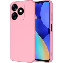 Egstech Tecno Spark 10C Kılıf Lansman Premium Kadife Kaplama Lens Korumalı Soft Silinebilir Arka Kılıf