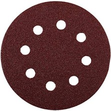 MarkEntegra 125 mm Aşındırıcı Zımpara Kağıdı, 40 Kum, Delikli