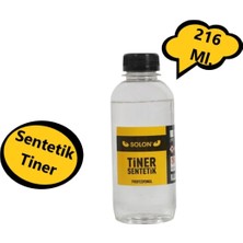 5 x Solon Sentetik Tiner 216 ml