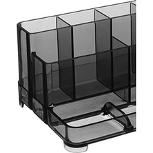 MarkEntegra Duman Şeffaf Ofis Malzemeleri Kutusu