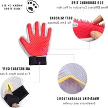 MarkEntegra Yeniden Kullanılabilir Evcil Hayvan Tımar Eldiveni, Masaj ve Tüy Dökme Fırçası