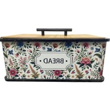 MarkEntegra Kapaklı Doğal Ahşap Ekmeklik - Mutfak Dekorasyonu Için