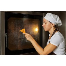 MarkEntegra Ergonomik Saplı Cam Kazıma Bıçağı - 70MM Çelik Uç