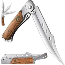 MarkEntegra Katlanabilir 20,5 cm Soğuk Çelik Outdoor Kamp Bıçağı