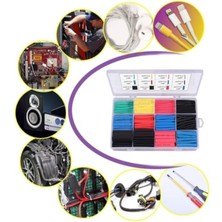 MarkEntegra 560 Parça Isıyla Daralan Makaron Seti - Renkli ve Farklı Çaplarda