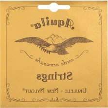 MarkEntegra Bariton Ukulele Tel Seti, 4 Telli, Gcea Akort, Naylon, 85 cm