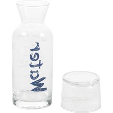 MarkEntegra 700 ml Kapasiteli Cam Başucu Sürahisi