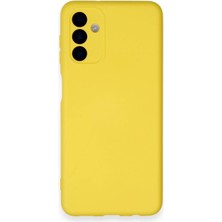 Similar Samsung Galaxy A14 4g Kılıf Nano Içi Kadife Silikon - Sarı