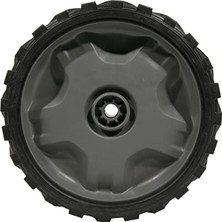 MarkEntegra 20 cm Çim Biçme Makineleri Için Uyumlu Siyah Ön Tekerlek