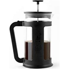 MarkEntegra 1l Kapasiteli Pratik French Press - Borosilikat Cam ve Paslanmaz Çelik Filtre