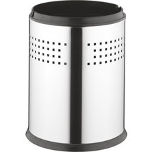 MarkEntegra Paslanmaz Çelik Çöp Kovası - 3 Litre, Parlak Yüzey