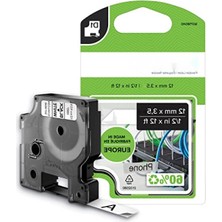 MarkEntegra Yüksek Performanslı Esnek Naylon Etiket Bant, 12 mm x 3.5 M