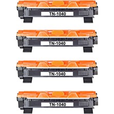 Techarbor 4 Adet Brother MFC-1911W Yazıcı Uyumlu TN-1040 Muadil Toner