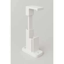 MarkEntegra Duvara Uyumlu Ayarlanabilir Perde Rayı Montaj Aparatı - 2 ve 3 Raylı Kullanım