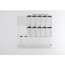 MarkEntegra Elektrostatik Akıllı Kağıt Yazı Tahtası - 100 cm x 100 cm