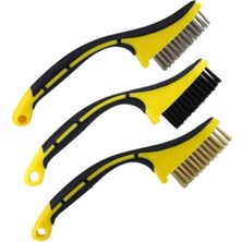 MarkEntegra Metal Çok Amaçlı Temizleme Fırçası 3'lü Set