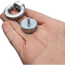 MarkEntegra Neodyum Deniz Mıknatısı - 15 kg Taşıma Kapasitesi