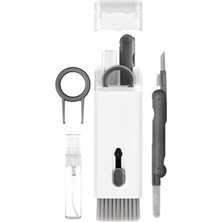 MarkEntegra 7'si 1 Arada Klavye ve Kulaklık Temizleme Fırça Seti