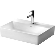 MarkEntegra 60 cm Dikdörtgen Beyaz Lavabo