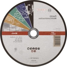 MarkEntegra Çoklu Malzemelerde Kullanım Için Düz Kesme Diski - 230 x 1,9 mm