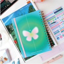 MarkEntegra Süresiz Renkli Planlayıcı Ajanda - A5 Boyutunda Motivasyon Sayfaları ile