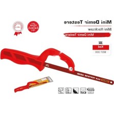 MarkEntegra Mini Demir Testere, 30 cm Değiştirilebilir Bıçaklı Hafif Alet