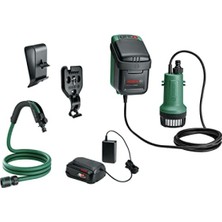 MarkEntegra Akülü Bahçe Pompası - 18V, 2000 L/h Su Akışı