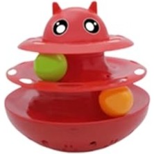 MarkEntegra Mama Ödül Hazneli 3 Katlı Kedi Oyuncağı