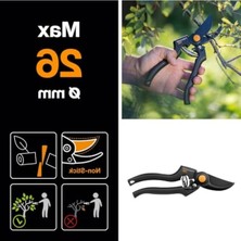 MarkEntegra Bypass Bıçaklı Budama Makası, 22,5 cm