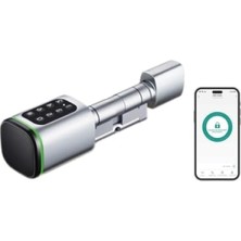 MarkEntegra Akıllı Kapı Kilidi - Parmak Izi, Anahtar, Tuş Paneli ve Mobil Uyum