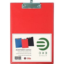 MarkEntegra Kırmızı Kapaklı A4 Sekreterlik, Bloknot Yazı Tablası