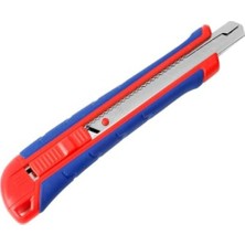 MarkEntegra Ağır Hizmet Paslanmaz Çelik Kasa Maket Bıçağı - 9 mm