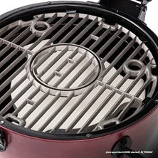 MarkEntegra Doğal Ahşap Boyalı Smokin' Stone Jr - Kamado Izgara