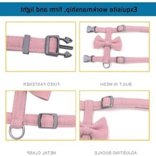 MarkEntegra Ayarlanabilir Kedi Koşum Takımı ve Tasma Seti, Yumuşak ve Nefes Alabilir