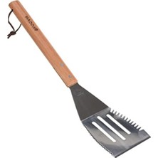 MarkEntegra Tırtıklı Paslanmaz Çelik Barbekü Spatula