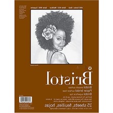 MarkEntegra 9X12 Inç Pürüzsüz Bristol Kağıt Pedi - 15 Yaprak