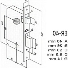 MarkEntegra Nikel Saten Oda Kapı Kolu + Ekstra Gömme Kilit Takımı