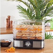 MarkEntegra 5 Raflı Ayarlanabilir Sıcaklıklı Meyve, Sebze ve Et Kurutma Makinesi