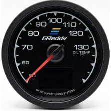 Gümrük Bey Greddy Oil Temp Yağ Sıcaklık Gösterge Saati – 52MM Performans Gösterge