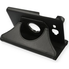 Similar Samsung Galaxy T280 Tab A 7 Kılıf 360 Tablet Deri Kılıf - Siyah