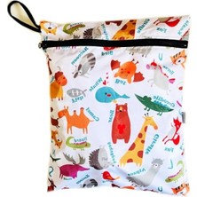 MarkEntegra Su Geçirmez Taşıma Torbası - 30X37 Cm, Beyaz