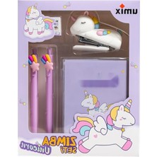 MarkEntegra Unicorn Temalı Kırtasiye Seti - Renkli ve Eğlenceli
