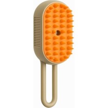 MarkEntegra Buharlı Kedi Fırçası - 3'ü 1 Arada Tüy Temizleyici, Masaj ve Tırmık