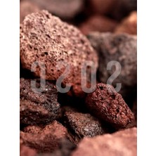 MarkEntegra Kırmızı Pomza Taşı - 2-3 cm Volkanik Cürüf